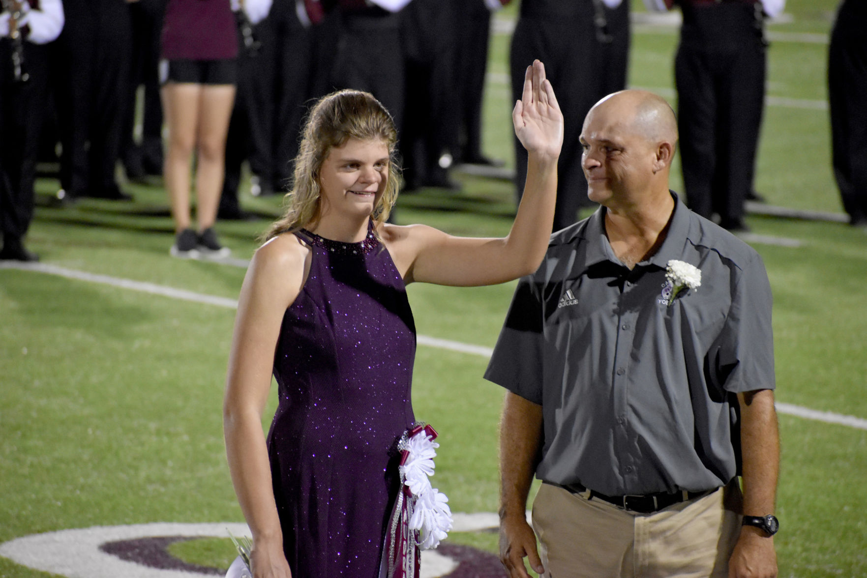 Cameron Yoe High School homecoming